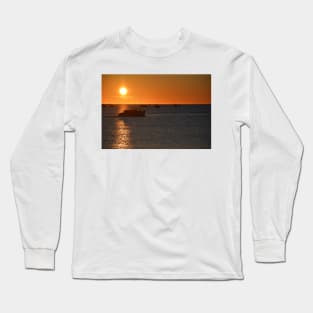 Sunrise and Away the Boats Long Sleeve T-Shirt